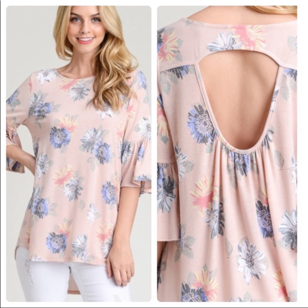 NWT floral tunic